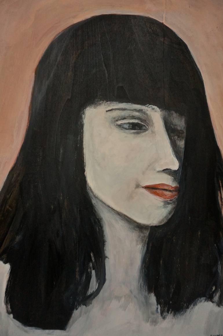 Original Conceptual People Painting by Siri Skogstad Berntsen