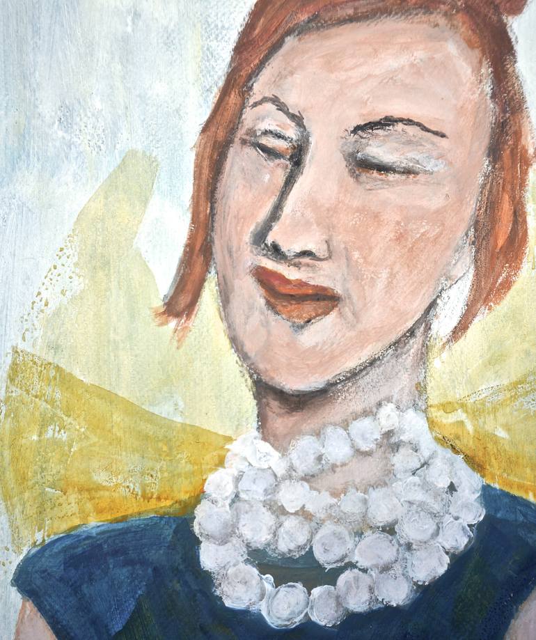 Original Figurative People Painting by Siri Skogstad Berntsen