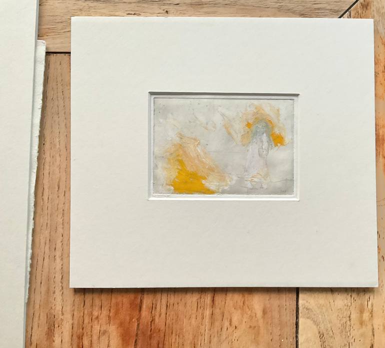 Original Abstract Expressionism People Painting by Siri Skogstad Berntsen