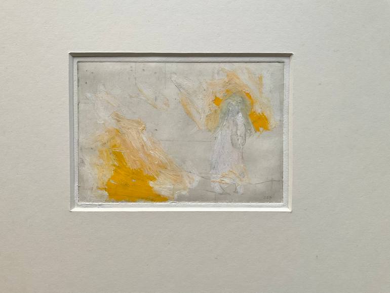 Original Abstract Expressionism People Painting by Siri Skogstad Berntsen