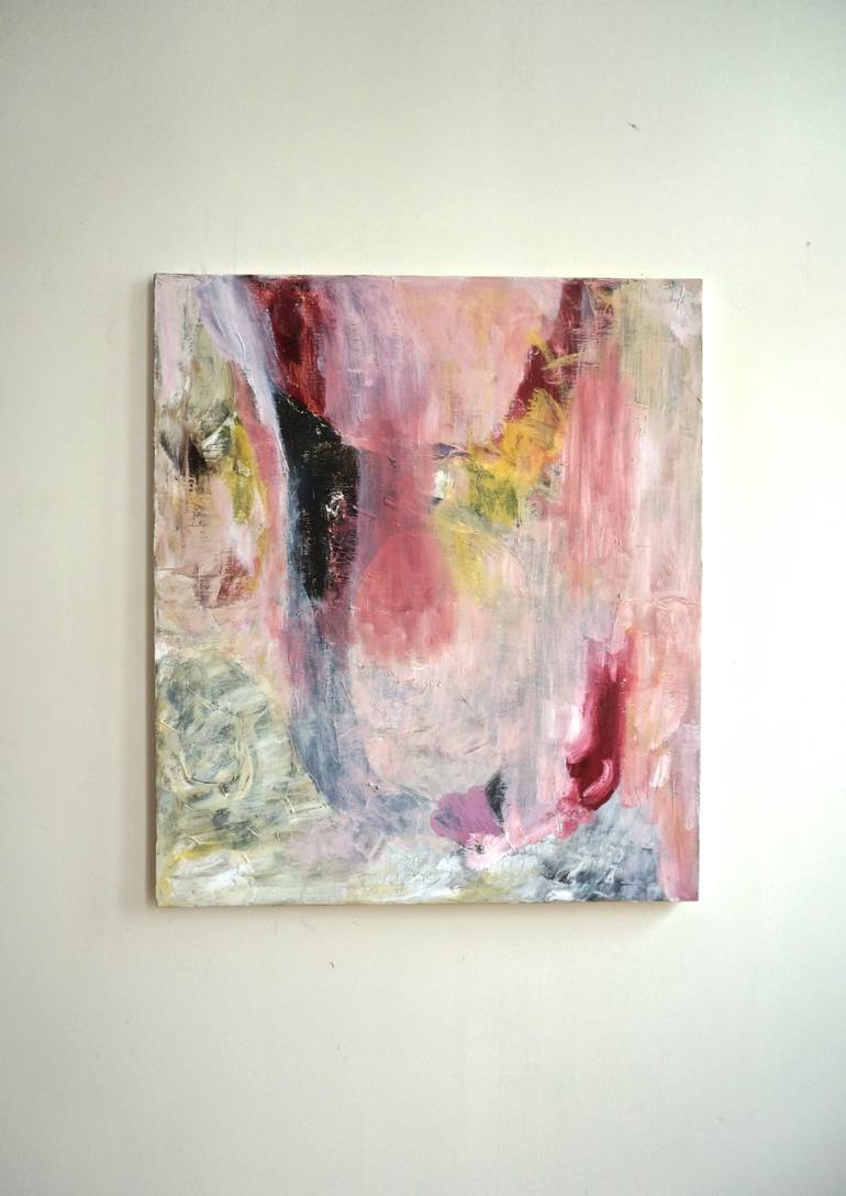 Original Abstract Expressionism Abstract Painting by Siri Skogstad Berntsen