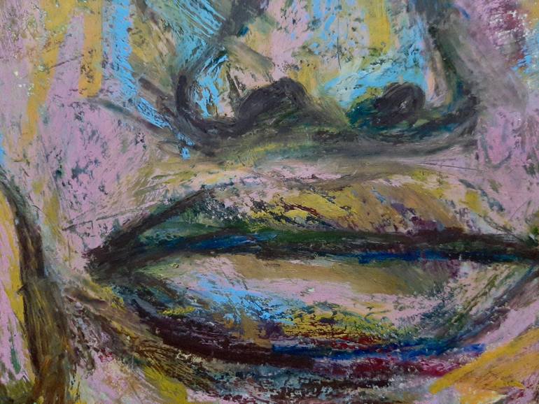 Original Expressionism People Drawing by Siri Skogstad Berntsen