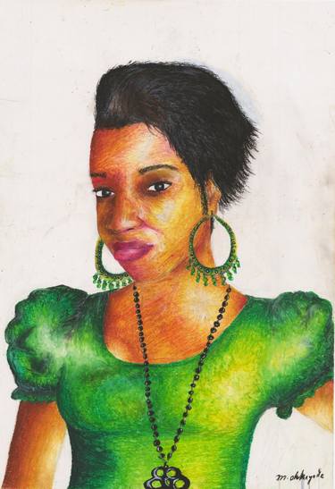 Print of Family Drawings by Monica Olukayode