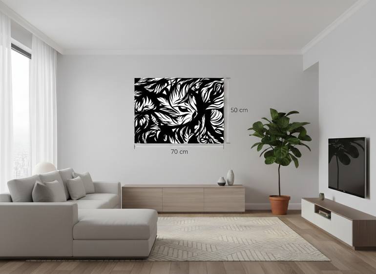 Original Art Deco Abstract Painting by Olha Popik