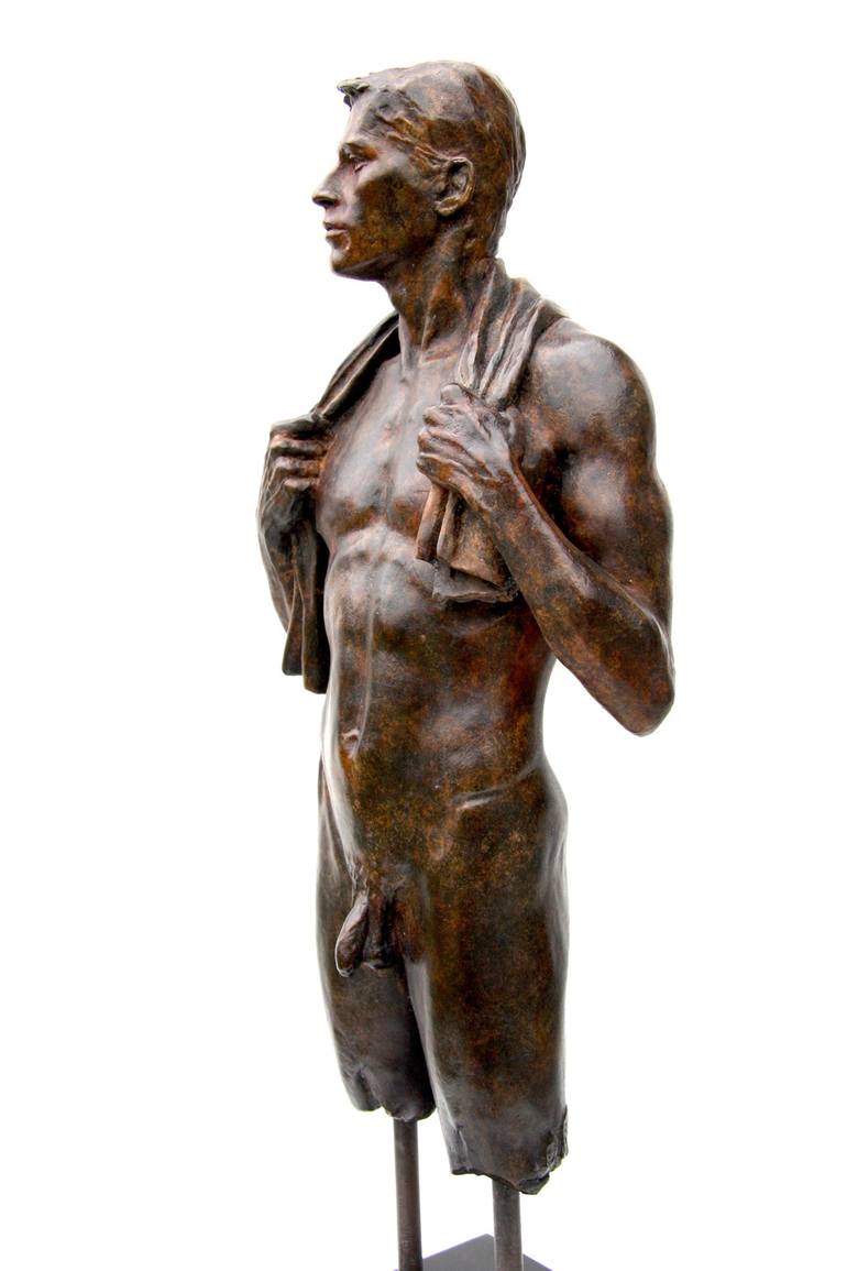 Original Figurative Nude Sculpture by Ian Rank-Broadley