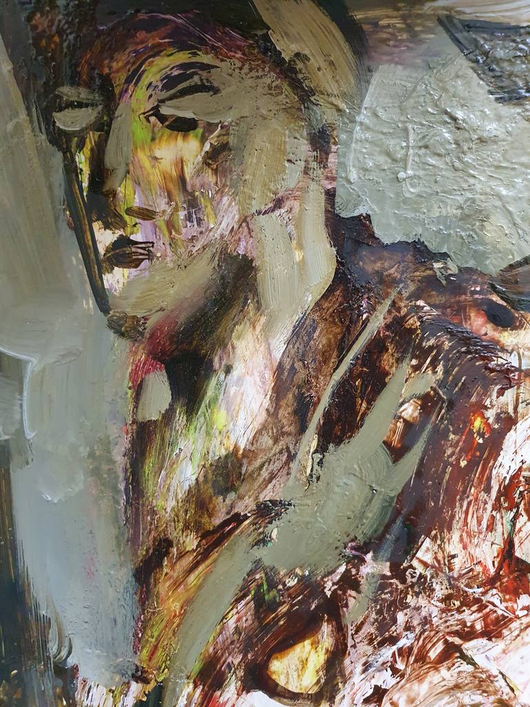 Original Contemporary People Painting by Ali Shamsi