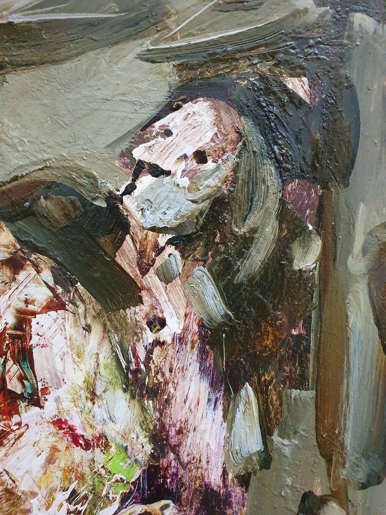 Original Contemporary People Painting by Ali Shamsi