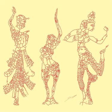 Three Dancing Lady thumb
