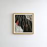 Art with wood frame