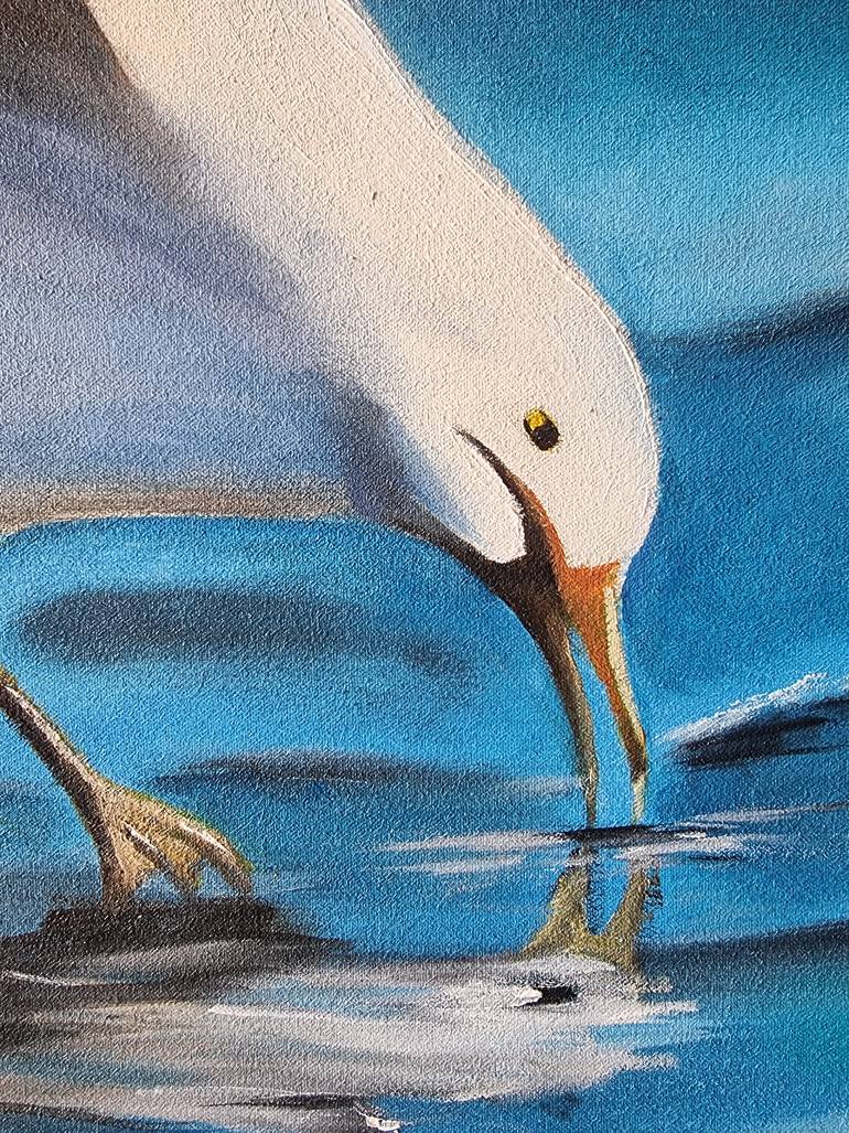 Original Contemporary Ocean Painting by Tetiana Chernova