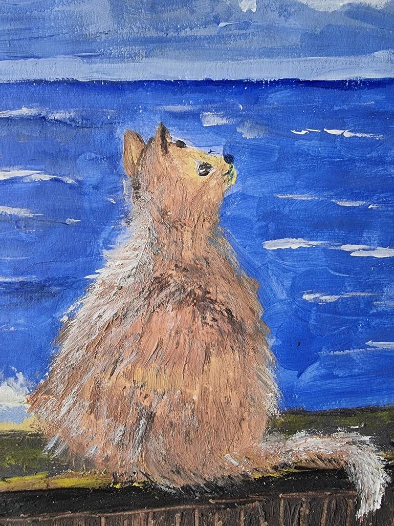 Original Contemporary Animal Drawing by Tetiana Chernova