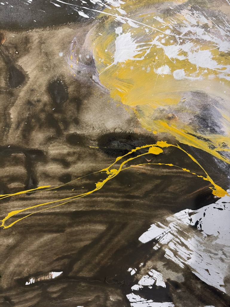 Original Abstract Expressionism Abstract Painting by Paolo Kozma