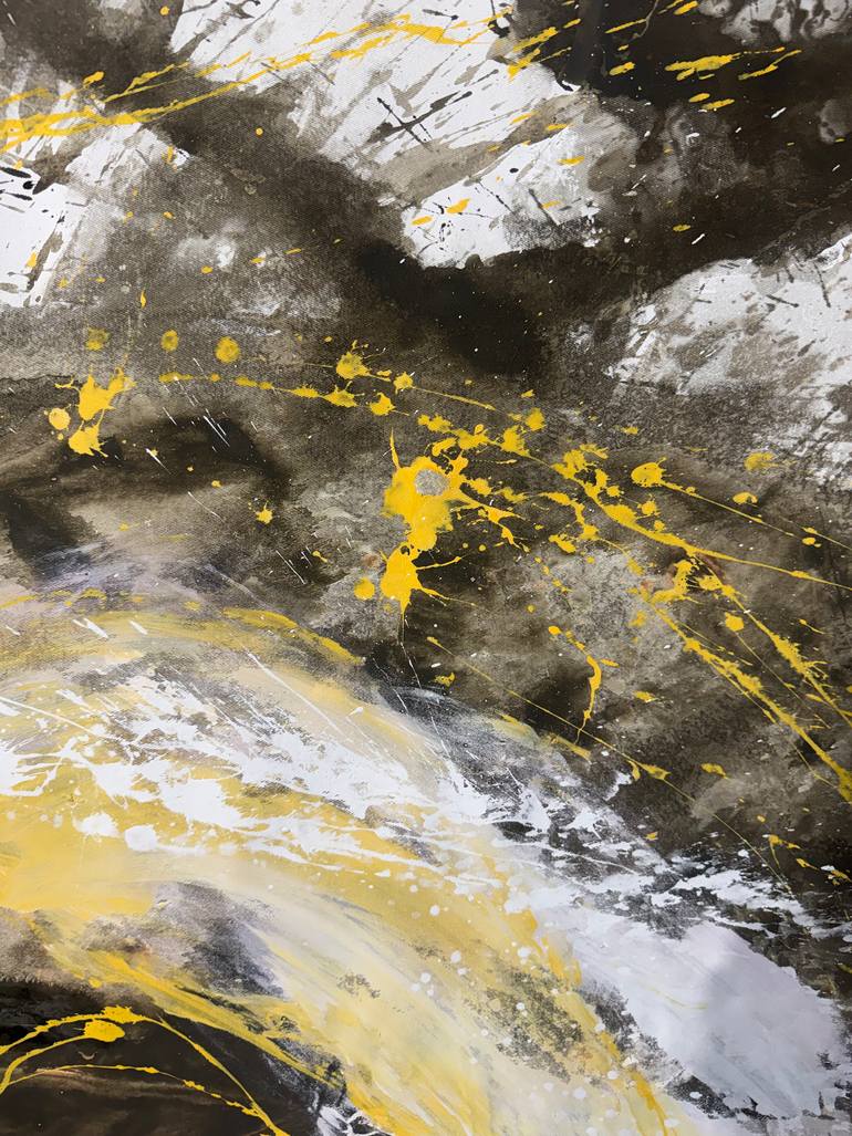 Original Abstract Expressionism Abstract Painting by Paolo Kozma
