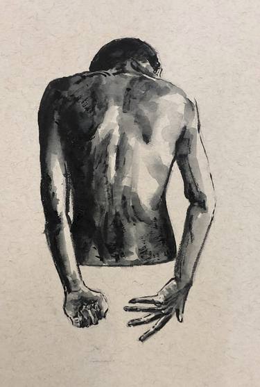 Original Realism Body Drawings by Janice Chin