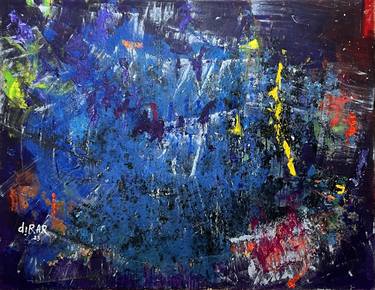Print of Abstract Expressionism Abstract Paintings by Hossam Dirar