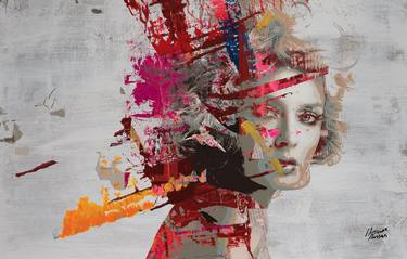 Chaotic Beauty - SOLD on Saatchi Online thumb