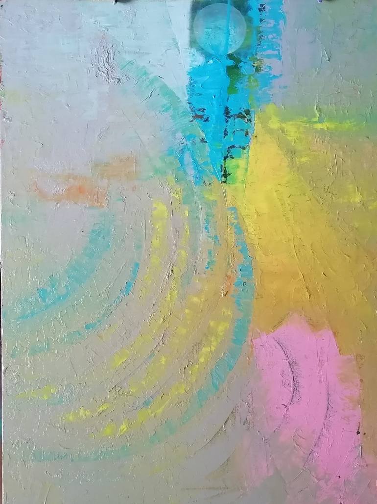 Original Abstract Expressionism Abstract Painting by Dan Zyzniewski