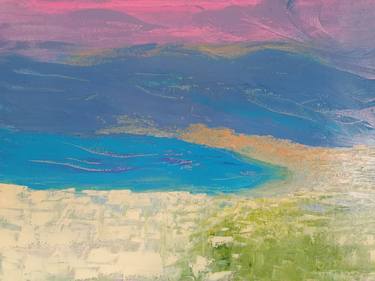 Original Abstract Landscape Painting by Dan Zyzniewski