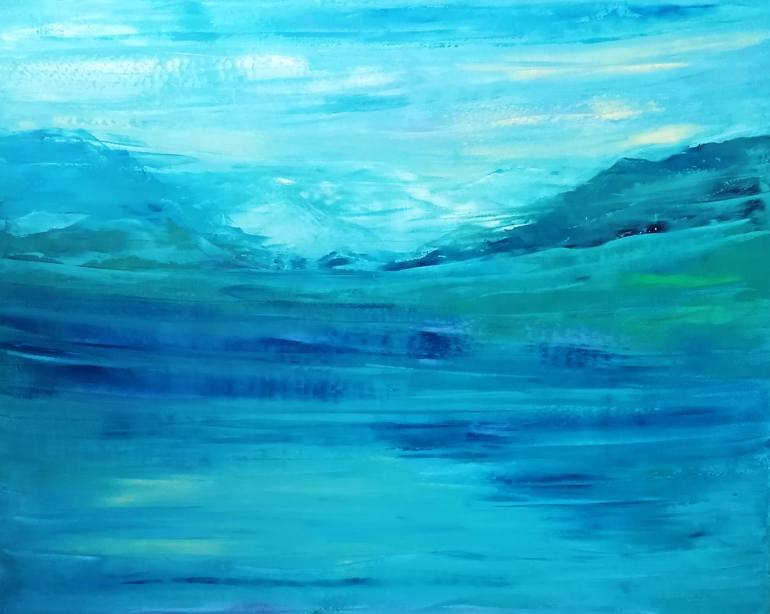 Original Abstract Nature Painting by Dan Zyzniewski