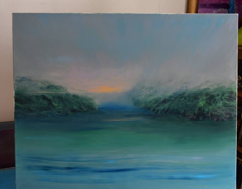 Original Abstract Nature Painting by Dan Zyzniewski