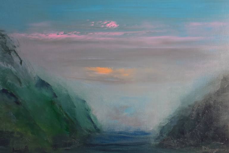 Original Abstract Nature Painting by Dan Zyzniewski