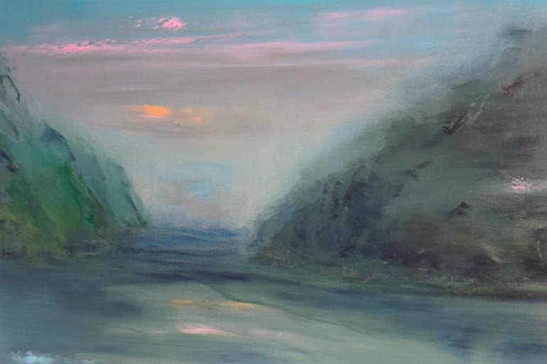 Original Abstract Nature Painting by Dan Zyzniewski