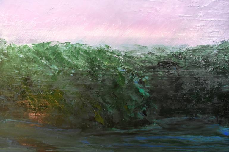 Original Abstract Expressionism Nature Painting by Dan Zyzniewski