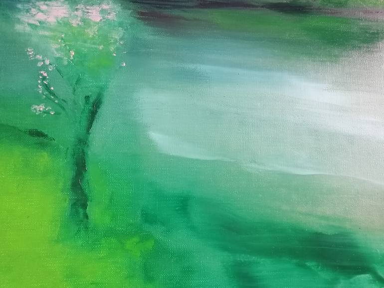 Original Abstract Nature Painting by Dan Zyzniewski