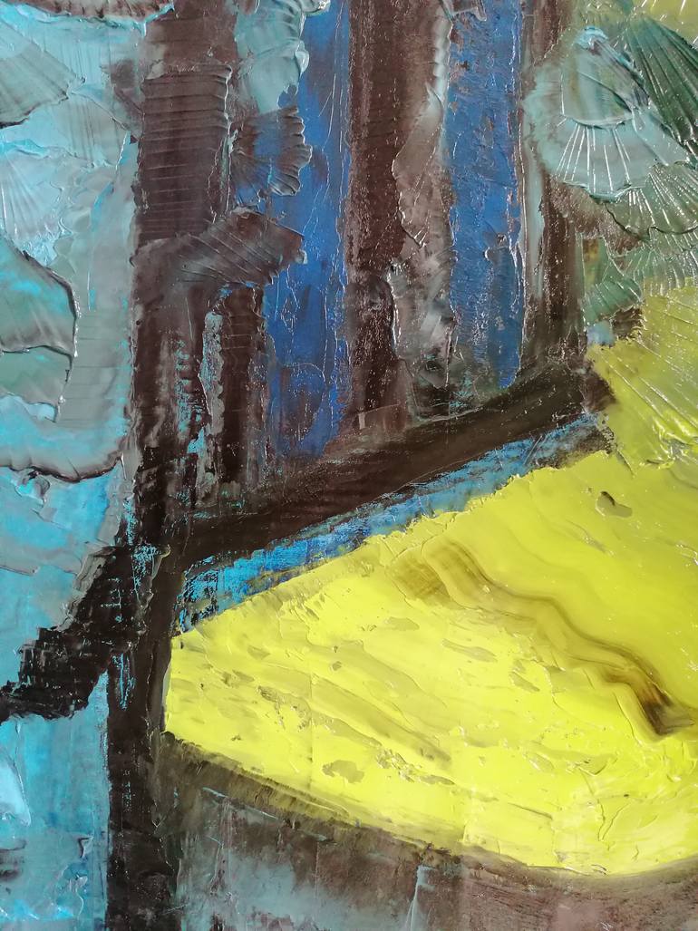 Original Abstract Expressionism Abstract Painting by Dan Zyzniewski