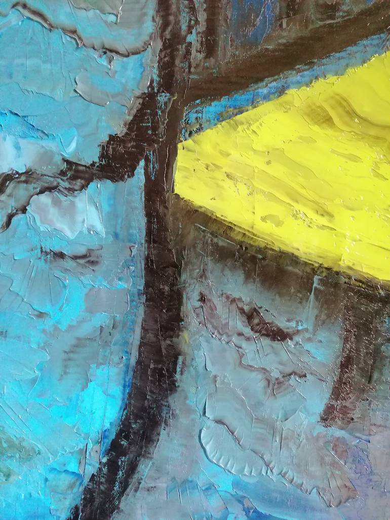 Original Abstract Expressionism Abstract Painting by Dan Zyzniewski