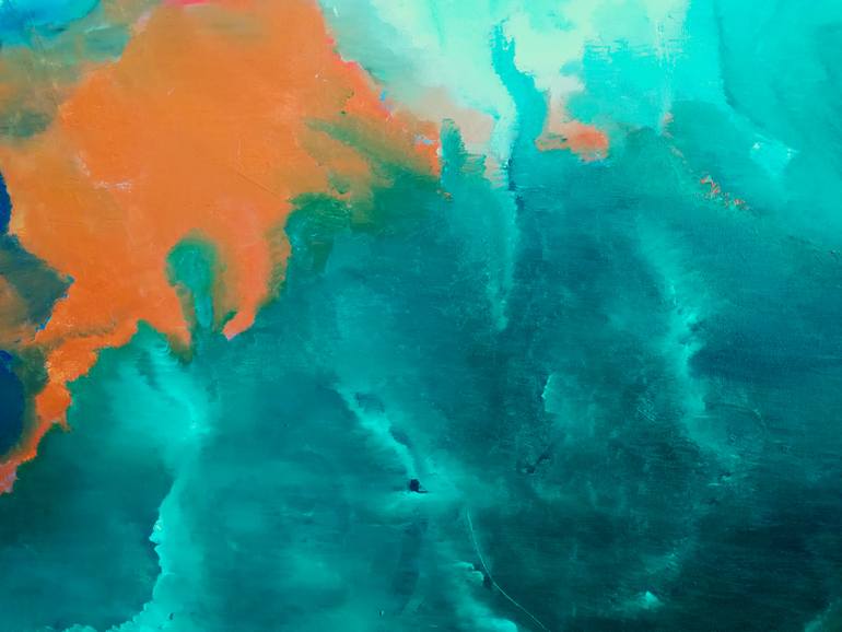 Original Abstract Expressionism Abstract Painting by Dan Zyzniewski