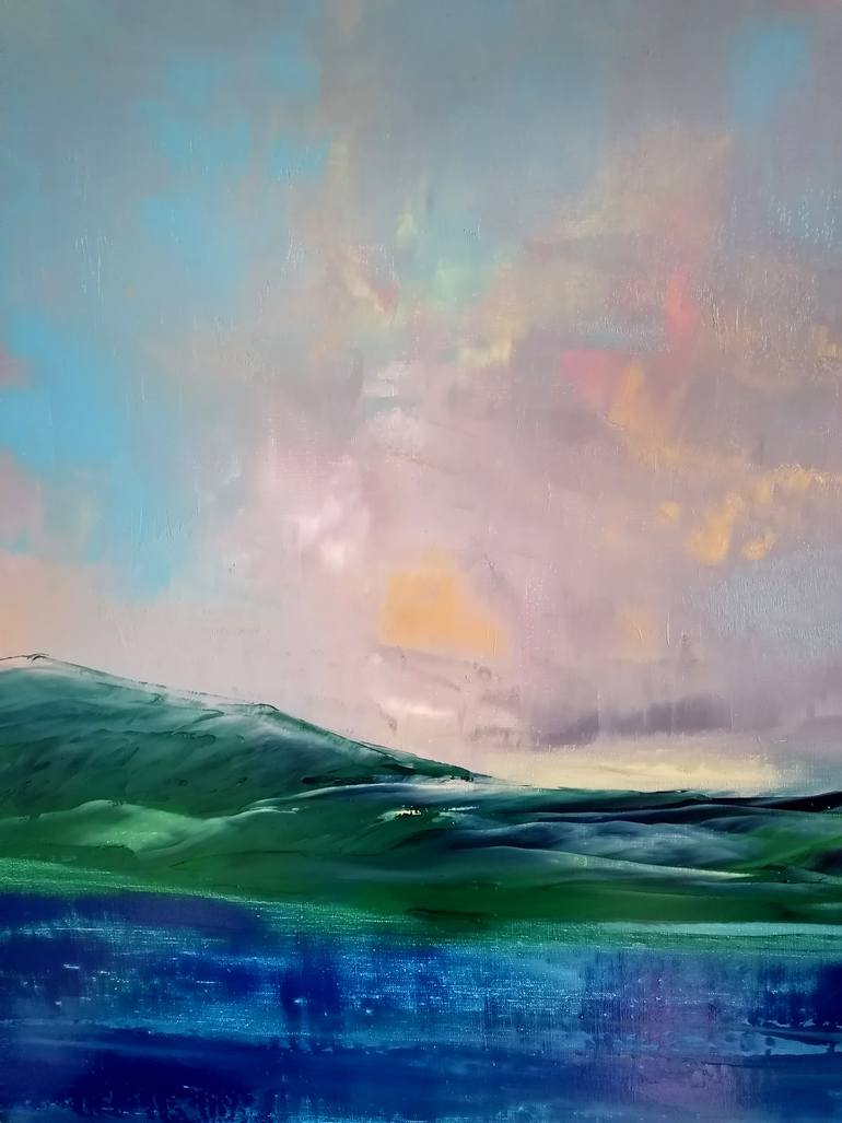 Original Fauvism Abstract Painting by Dan Zyzniewski