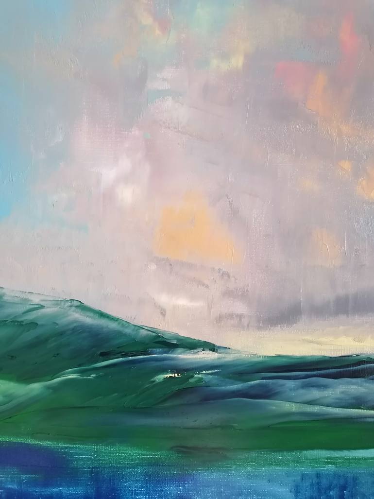 Original Fauvism Abstract Painting by Dan Zyzniewski