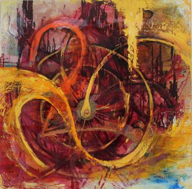 Print of Abstract Expressionism Religious Paintings by Carolina Jaramillo