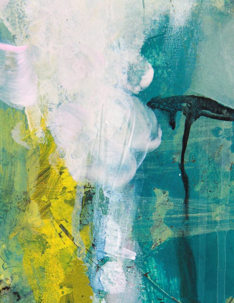 Original Abstract Expressionism Abstract Mixed Media by Stefania Boiano