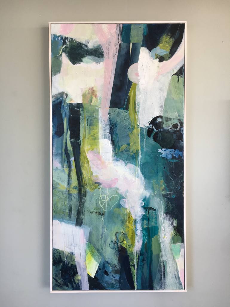 Original Abstract Expressionism Abstract Mixed Media by Stefania Boiano