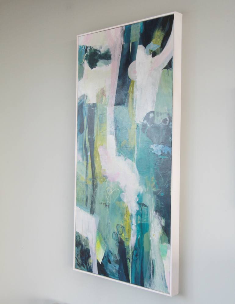 Original Abstract Expressionism Abstract Mixed Media by Stefania Boiano