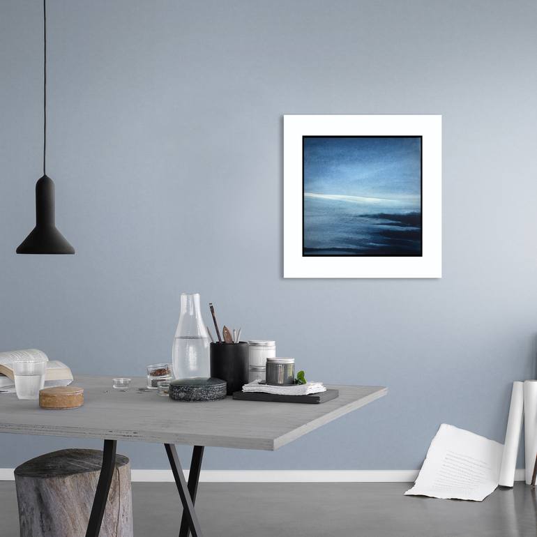 Original Abstract Seascape Painting by stefania boiano