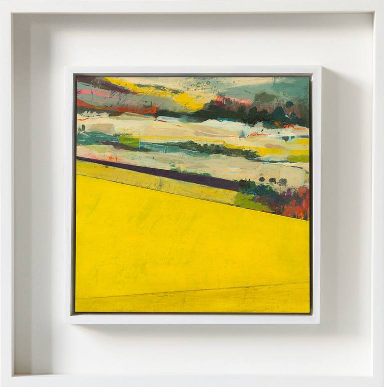 Original Abstract Expressionism Landscape Painting by Stefania Boiano