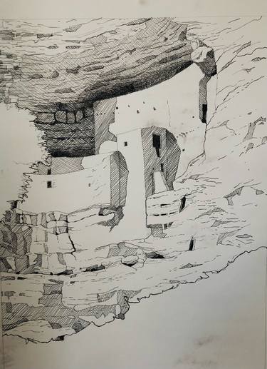 Original Landscape Drawings by Timothy Loraditch