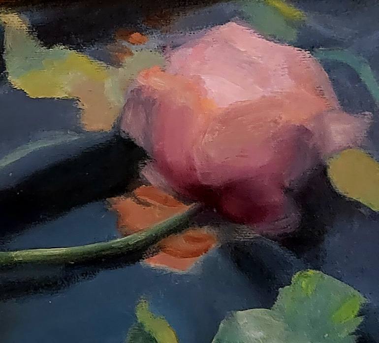 Original Abstract Floral Painting by Saema Nabeel