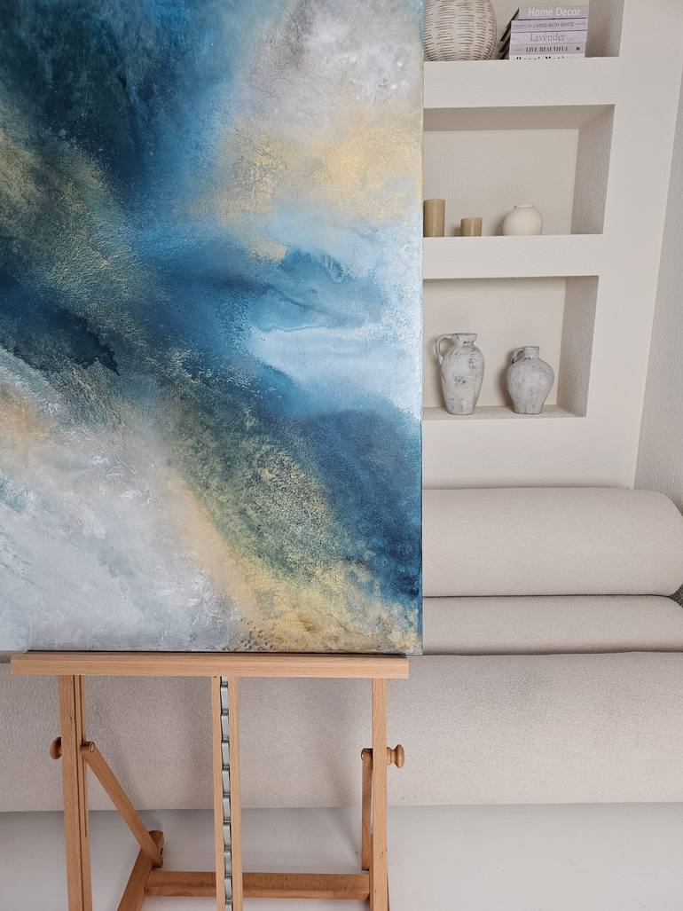 Original Abstract Painting by Irmina Sereikiene