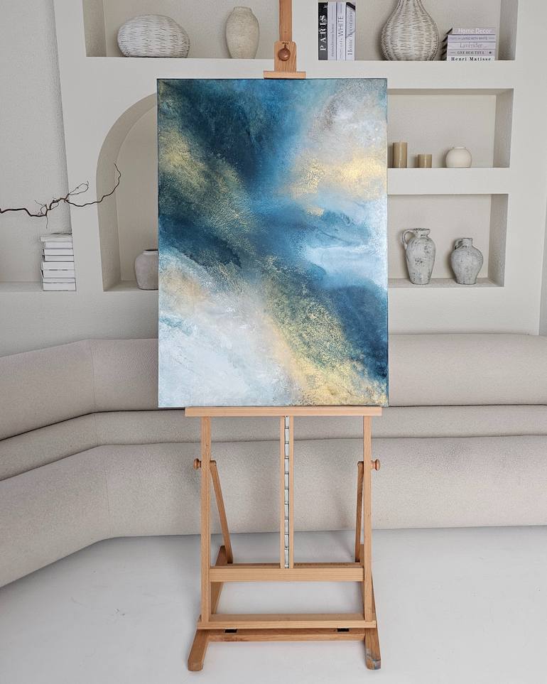 Original Abstract Painting by Irmina Sereikiene