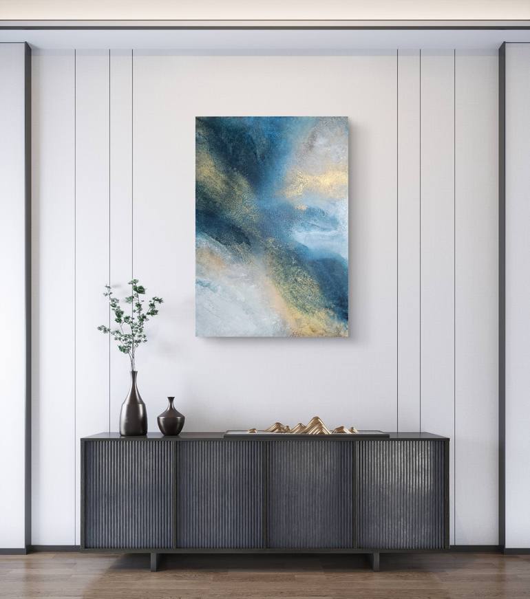 Original Abstract Painting by Irmina Sereikiene