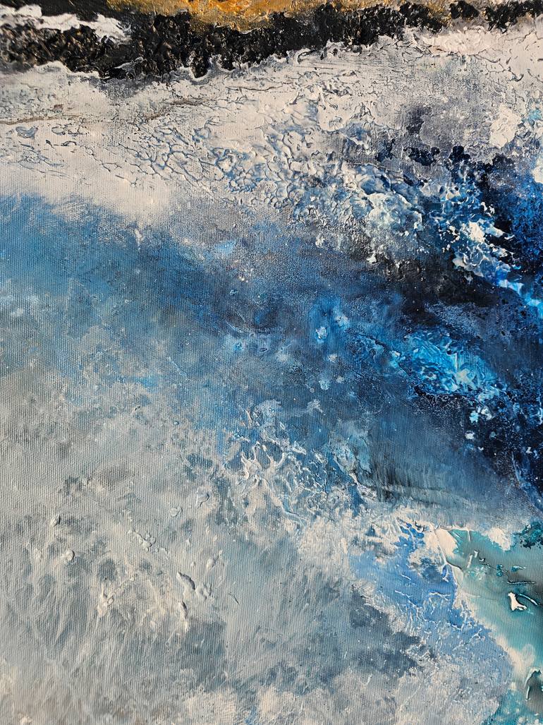 Original Abstract Painting by Irmina Sereikiene
