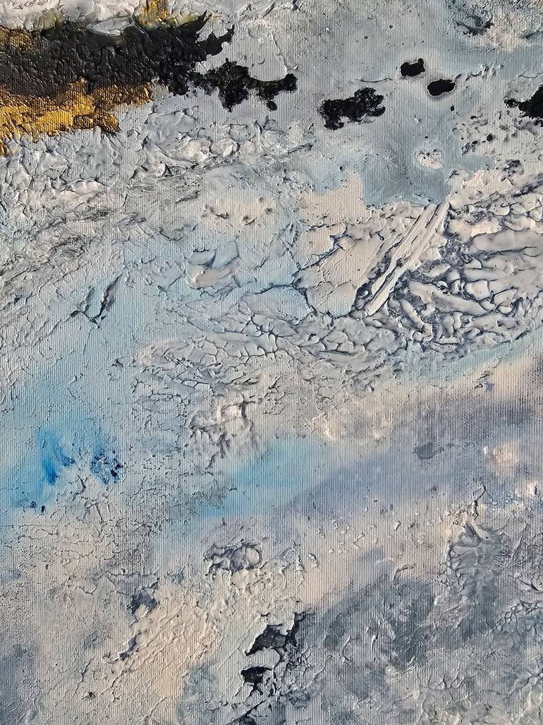 Original Abstract Painting by Irmina Sereikiene