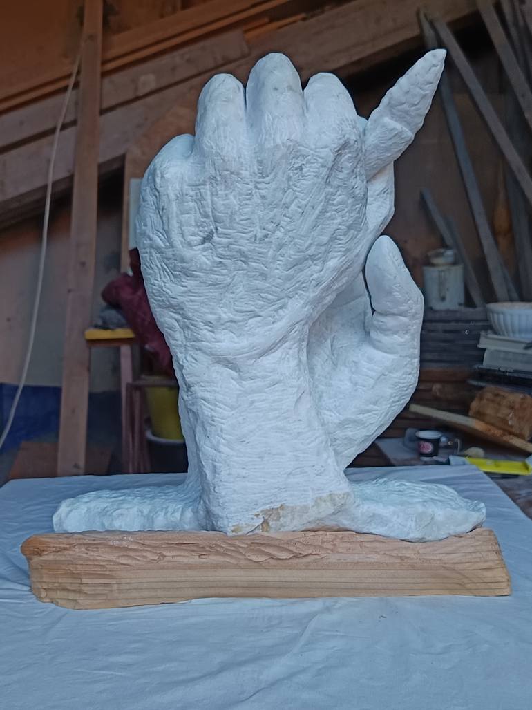 Original Realism Time Sculpture by Antonio Mele