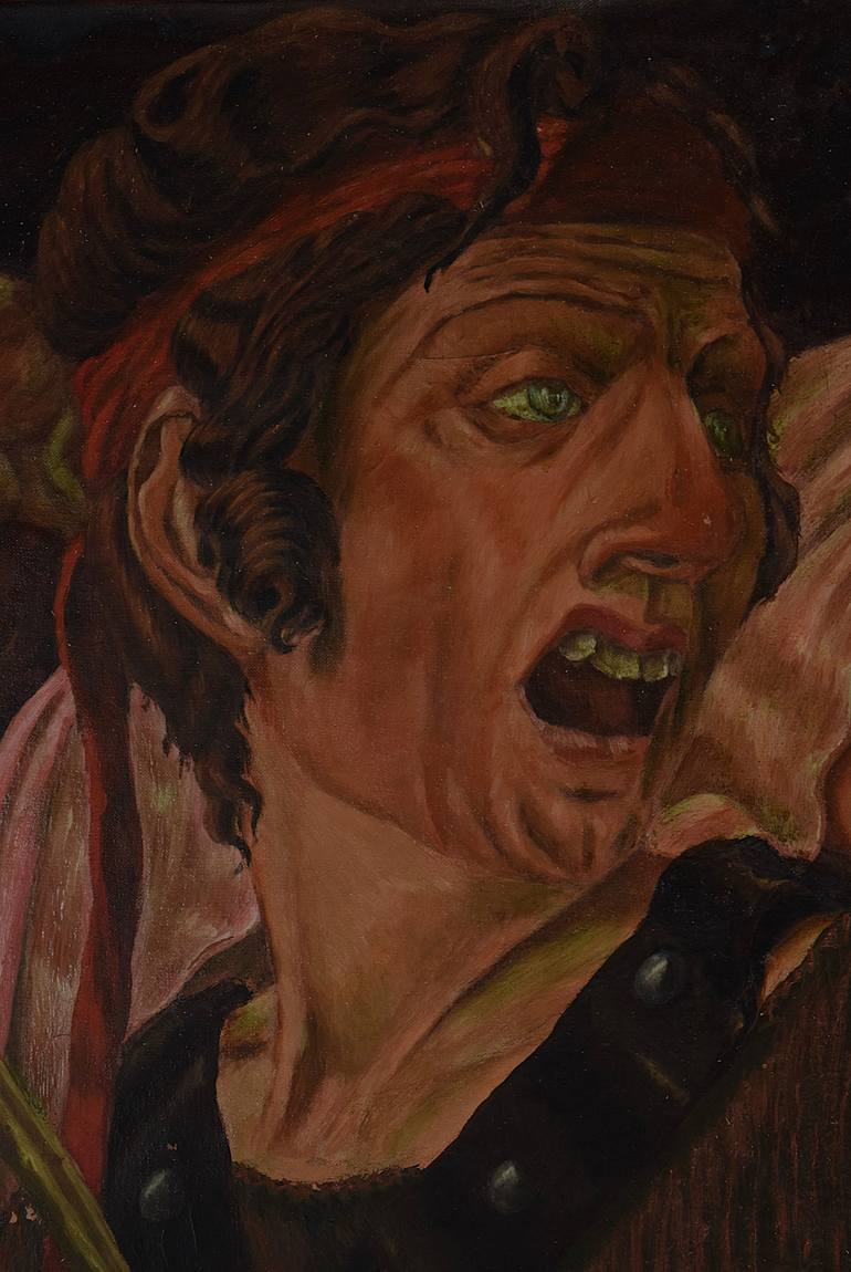Original Figurative Other Painting by Antonio Mele