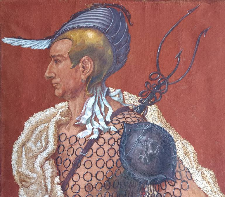 Original Figurative Other Painting by Antonio Mele