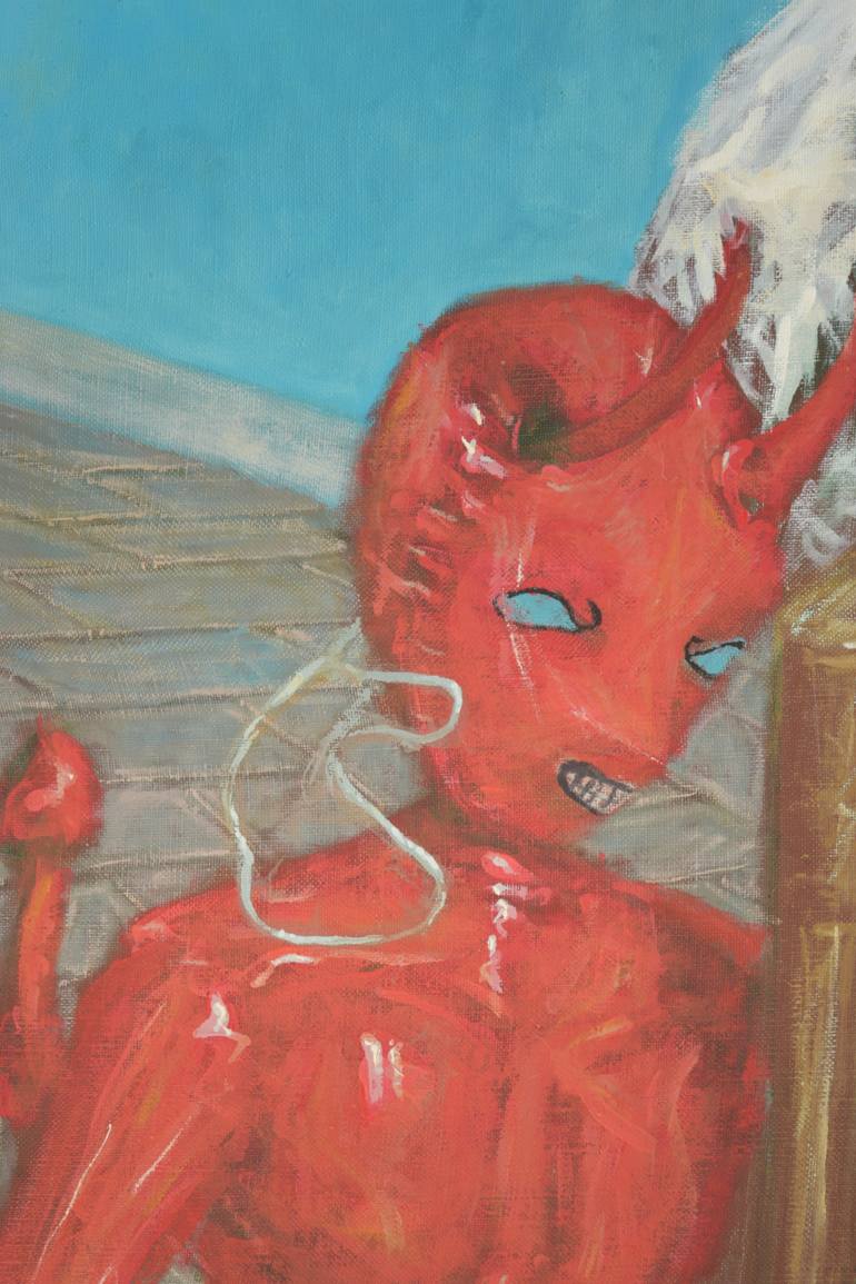 Original Realism Politics Painting by Antonio Mele